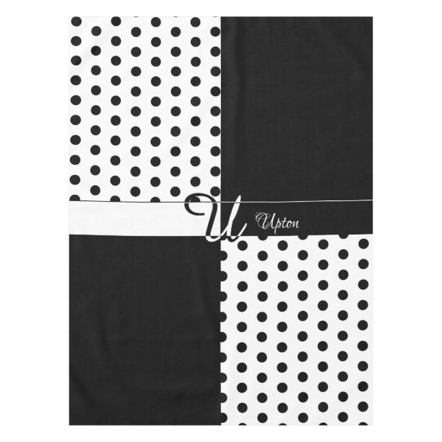 Monogram U Tablecloth (Front)