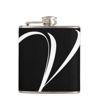 Monogram V Flask
