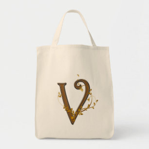 Monogram V Tote Bag