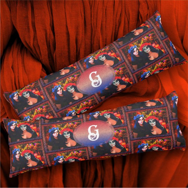 Monogram Vallarta Catrinas Flowers & Candles 1718 Body Cushion (Creator Uploaded)