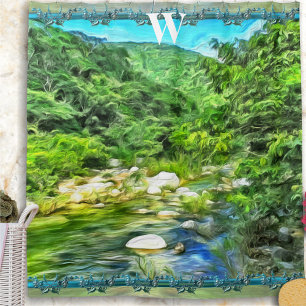 Monogram Vallarta River South 0366 Shower Curtain