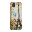 Monogram Vintage Bird Eiffel Tower 