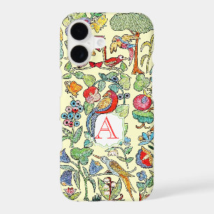 Monogram Vintage Faux Embroidered Pattern iphone