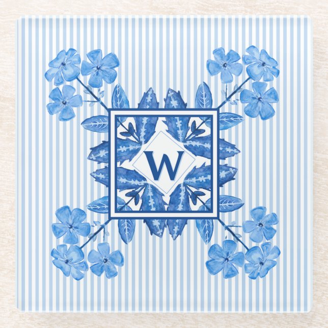 Monogram W Coaster (Front)