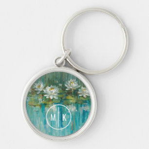 Monogram   Water Lily Pond Key Ring
