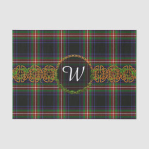 Monogram Watt Tartan Tissue Paper