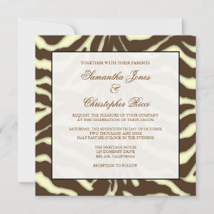 Monogram, Wedding Invitations
