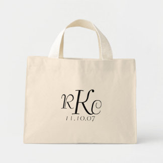 Monogram Wedding Tote