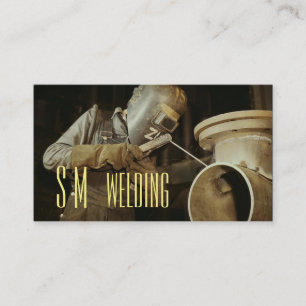 Monogram Welding Business Card
