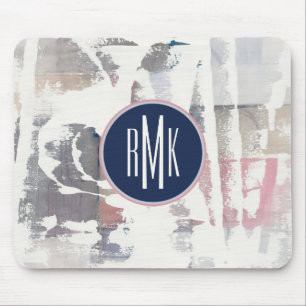 Monogram   White Out Crop Mouse Mat