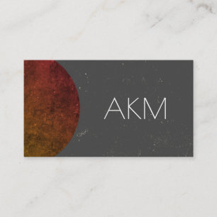 Monogram with Texturised Colour Ways Business Card