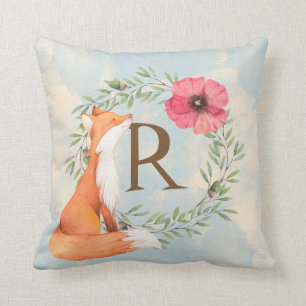 MONOGRAM Woodland Fox Cushion
