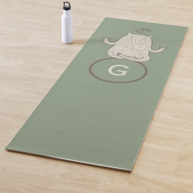 Monogram Yoga Bear Mat (In Situ)