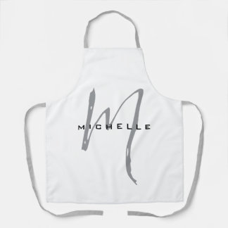 Monogram Your Name Special Gift Beloved Ones Apron