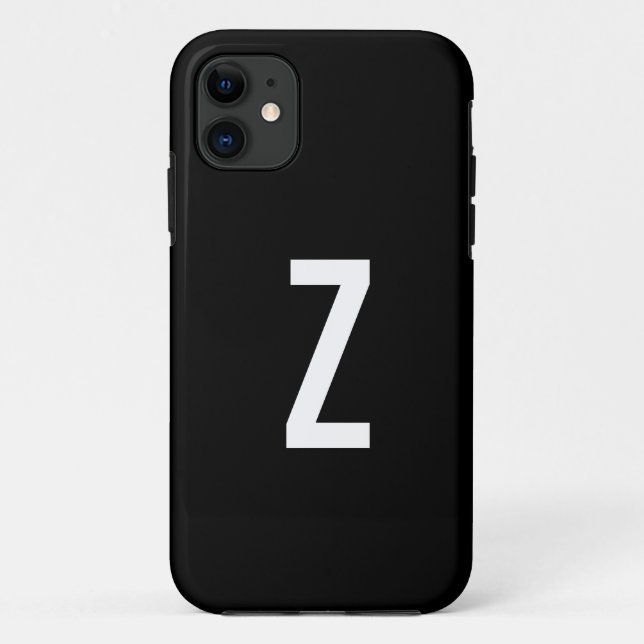Monogram Z iPhone Case (Back)
