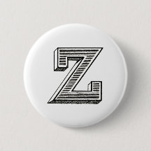 Monogram Z, Letter Z, Alphabet z, Black and White