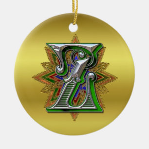 Monogram Z ornament