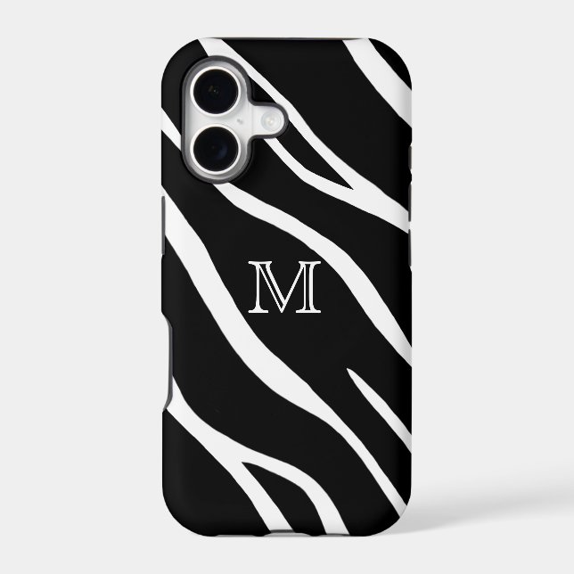 Monogram: Zebra Case (Back)