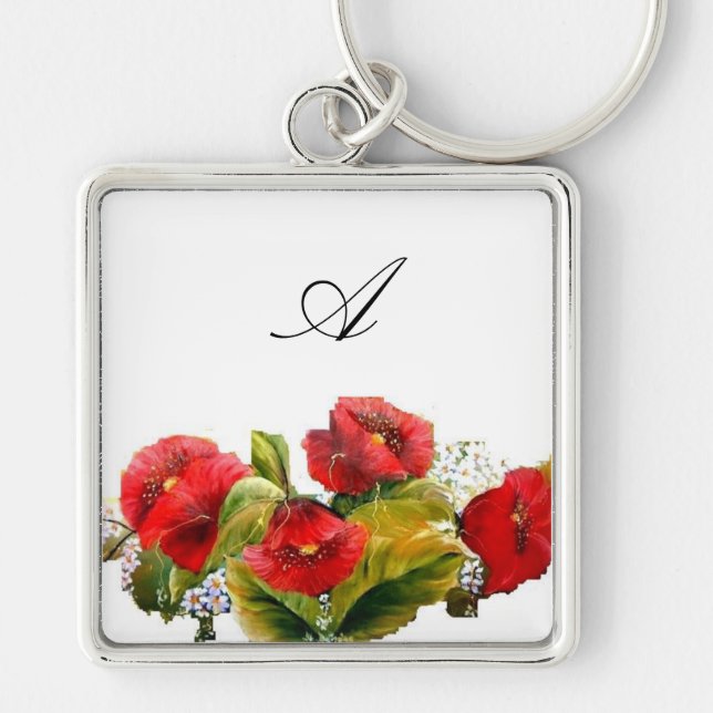 monograme keychaine key ring (Front)