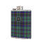Monogramed Clan Stephenson Tartan Plaid Flask