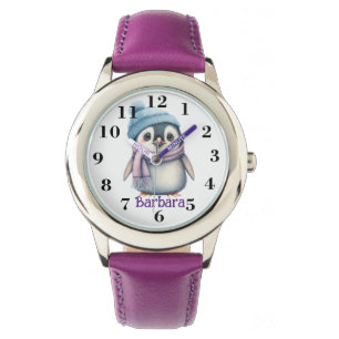Monogramed Penguin   Watch