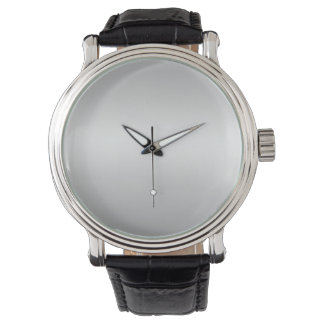Monogramed Teal Men Watch