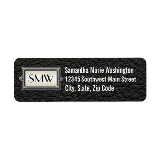 Monogrammed 3-Letter Executive Men's Personalised