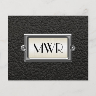 Monogrammed 3-Letter Executive Men's Personalised Flyer