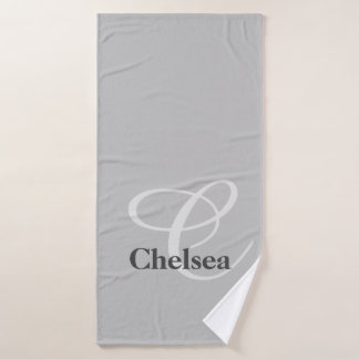 Monogrammed and Personalised Bath Towel