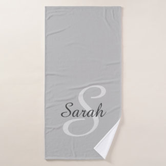 Monogrammed and Personalized Bath Towel