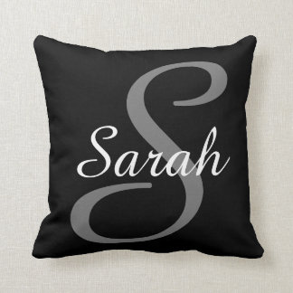 Monogrammed and Personalized Cushion