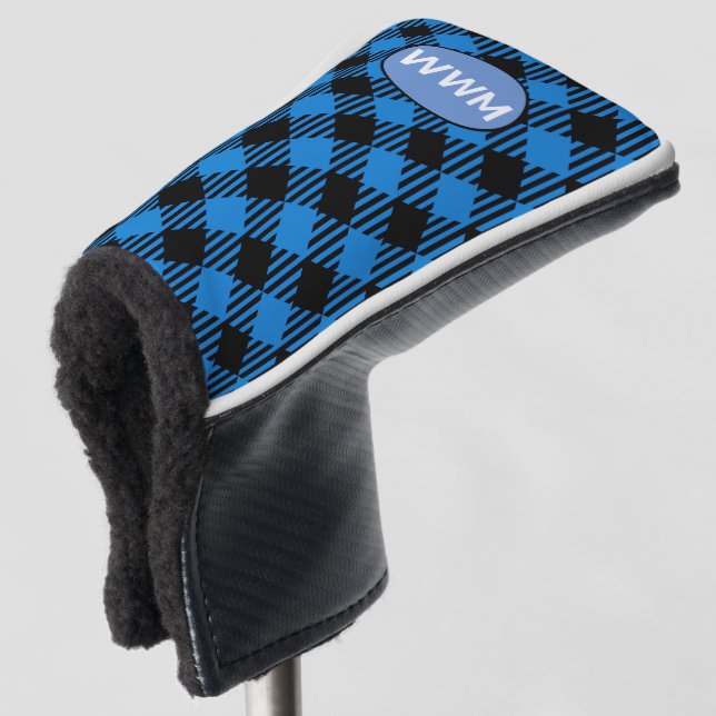 Monogrammed Blade Putter Head Cover (3/4 Front)