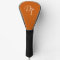Monogrammed -  burnt orange  golf head cover