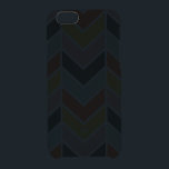 Monogrammed | Cheerful Chevron by Origami Prints Clear iPhone 6/6S Case<br><div class="desc">Cheery chevron pattern in designed bright and contrasting colours by Shelby Allison.</div>