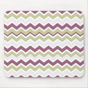 Monogrammed Chevron Brick Mouse Mat