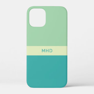 Monogrammed Colour Blocks phone cases