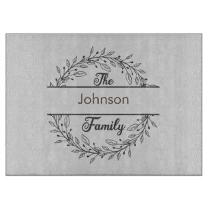 Monogrammed Cutting Board