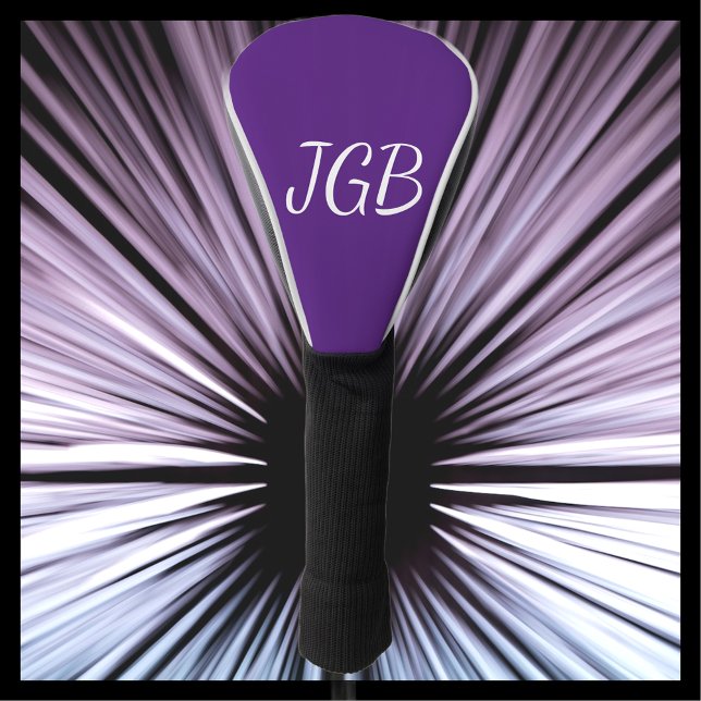 Monogrammed Driver/Putter Cover Choose Your Colour (Creator Uploaded)