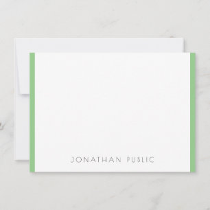 Monogrammed Elegant Modern Minimalist Template