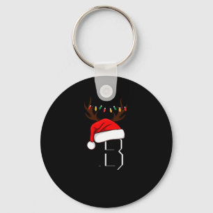 Monogrammed Family Christmas Matching Outfits  Key Ring