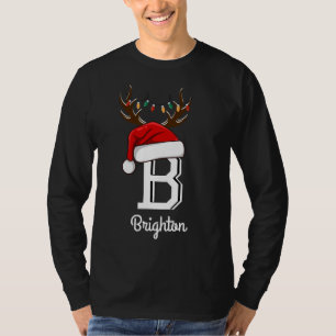 Monogrammed Family Christmas  Matching Outfits T-Shirt