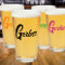 Monogrammed Family Name Beer Glass Cup