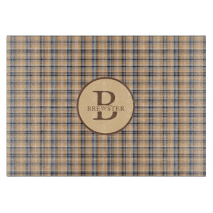 Monogrammed Family Name Cutting Board