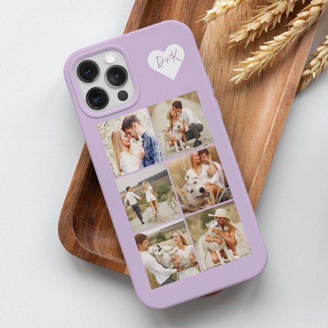 Monogrammed Gallery of 8 Personalised Photos Case- Case-Mate iPhone Case (Creator Uploaded)