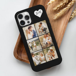 Monogrammed Gallery of 8 Personalised Photos iPhone 15 Pro Max Case