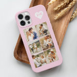 Monogrammed Gallery of 8 Personalised Photos iPhone 15 Pro Max Case<br><div class="desc">Personalise this design with 8 of your favourite photos,  a monogram,  a favourite word or date for a unique and special one-of-a-kind design.</div>