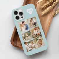Monogrammed Gallery of 8 Personalised Photos
