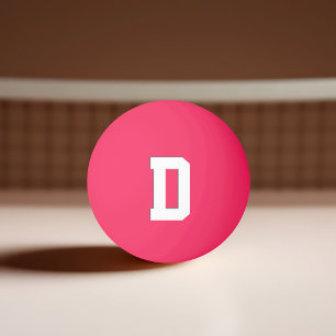 Monogrammed Glow in the Dark Ping Pong Ball
