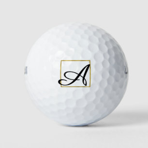 Monogrammed Golf Ball with First or Last Initial