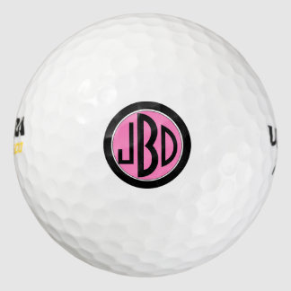 Monogrammed Golf Balls for HER